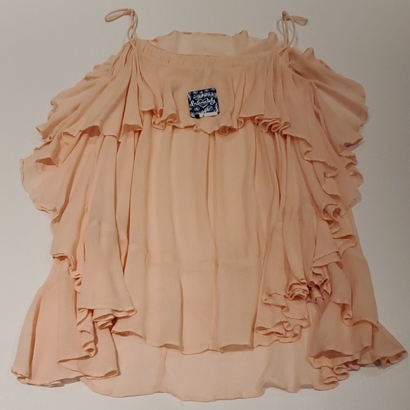 SOLD! Free People Ruffled Camisole Top - Picture 4 of 4
